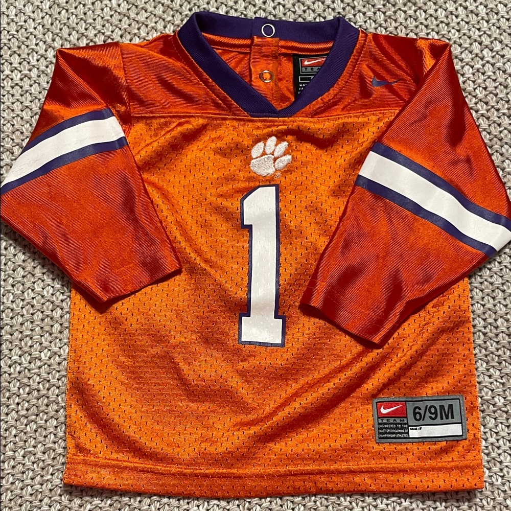 Clemson infant jersey by Nike